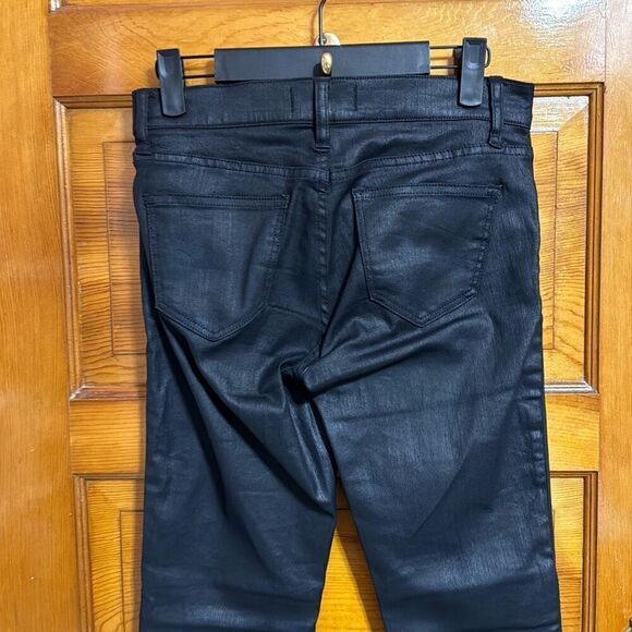 Madewell Skinny Skinny Black Biker Moto Jeans Women’s US 26 - Picture 5 of 9